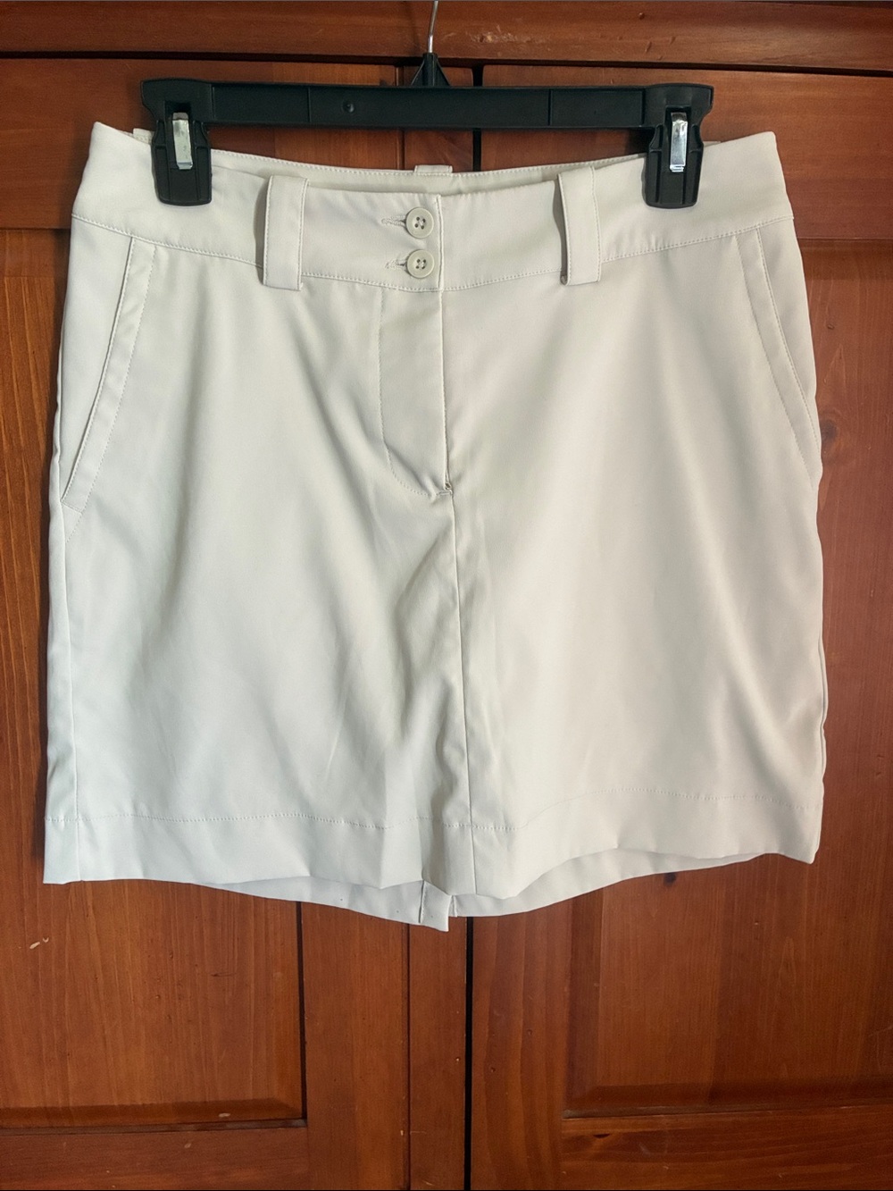 Nike Golf Women’s Cream High-Rise Tailored Skort